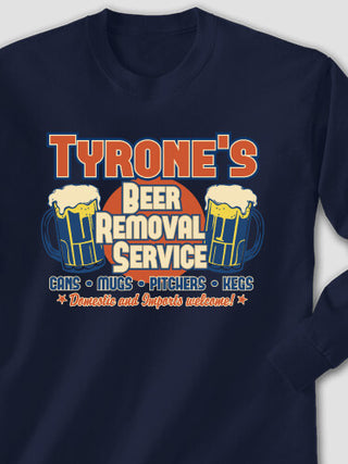 Beer Removal : Printed Long Sleeves