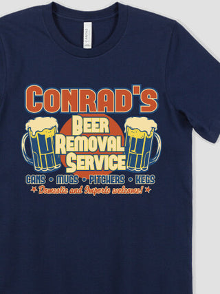 Beer Removal : Printed T-Shirts