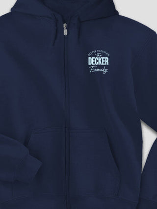 Better Together Family : Embroidered Zip Hoodies