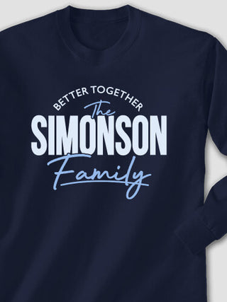Better Together Family : Printed Long Sleeves