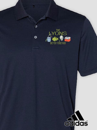 Better Together Fishing : Embroidered Adidas&reg; Polo Shirts