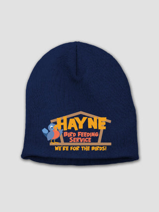 Bird Feeding Service : Embroidered Beanies