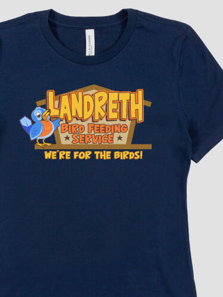 Bird Feeding Service : Premium Ladies T-Shirts