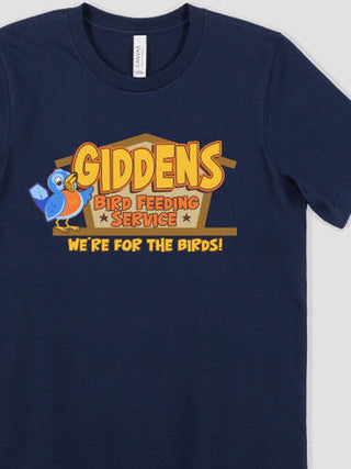 Bird Feeding Service : Premium Printed T-Shirts