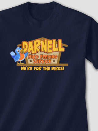 Bird Feeding Service : Printed T-Shirts