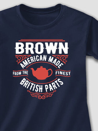 British Parts : Adult Ladies Fitted T-Shirt