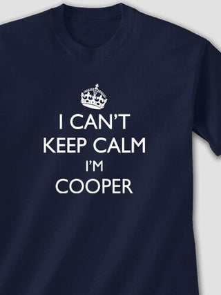 Can't Keep Calm : Printed T-Shirts