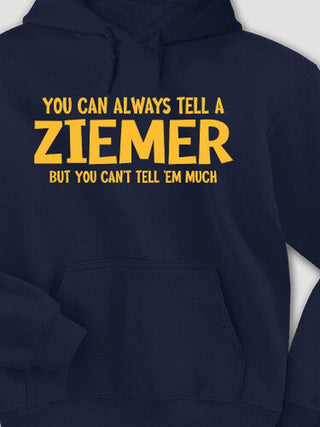 Can't Tell 'Em Much : Printed Hoodies