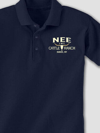 Cattle Ranch : Embroidered Polo Shirts