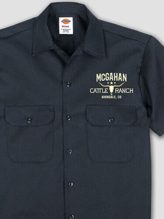 Cattle Ranch : Embroidered Work Shirts