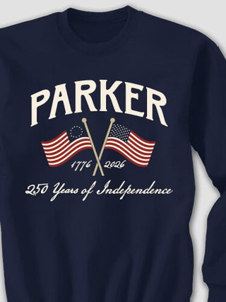 Celebrating 250 Years : Printed Sweatshirts