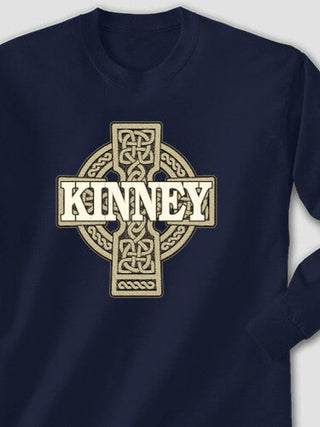 Celtic Stone Cross : Printed Long Sleeves