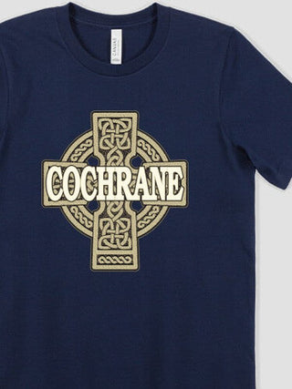 Celtic Stone Cross : Premium Printed T-Shirts