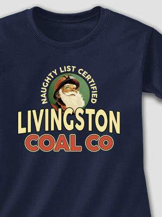 Christmas Coal Company : Adult Ladies Fitted T-Shirt