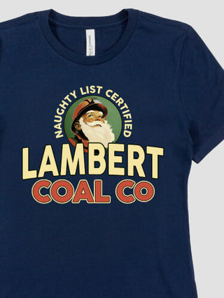 Christmas Coal Company : Premium Ladies T-Shirts