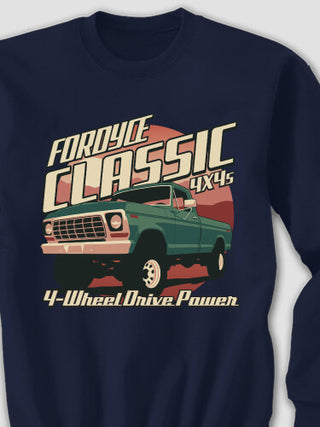 Classic 4X4s : Printed Sweatshirts