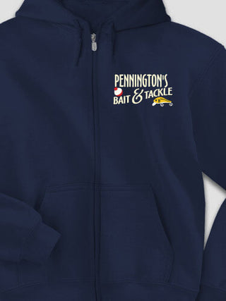 Classic Bait and Tackle : Embroidered Zip Hoodies