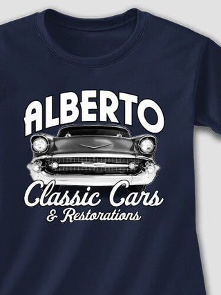 Classic Cars II : Adult Ladies Fitted T-Shirt