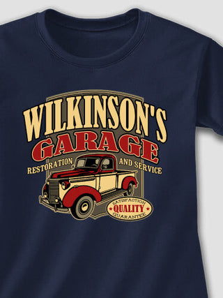 Classic Garage : Adult Ladies Fitted T-Shirt