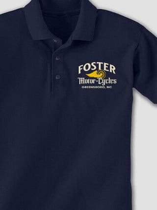 Classic Motorcycles : Embroidered Polo Shirts