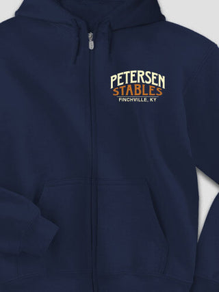Classic Stables : Embroidered Zip Hoodies