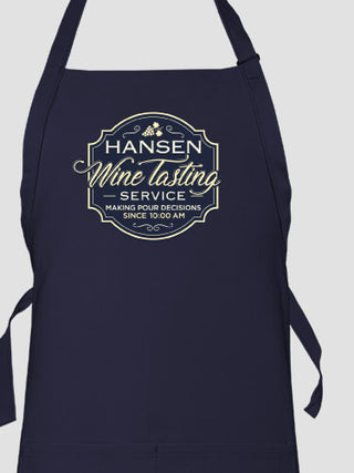 Classic Wine Tasting Services : Printed Aprons