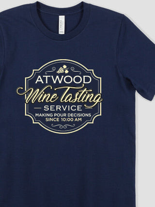 Classic Wine Tasting Services : Printed T-Shirts