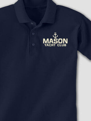 Classic Yacht Club : Embroidered Polo Shirts