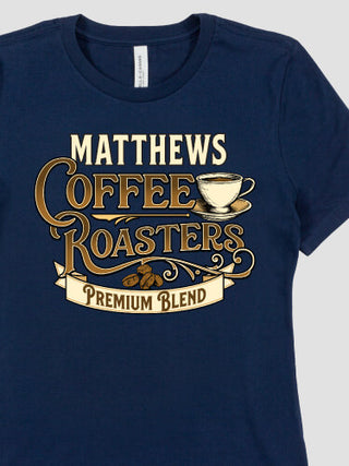 Coffee Roasters : Premium Ladies T-Shirts