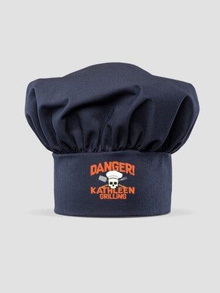 Danger Grilling : Embroidered Chef Hat