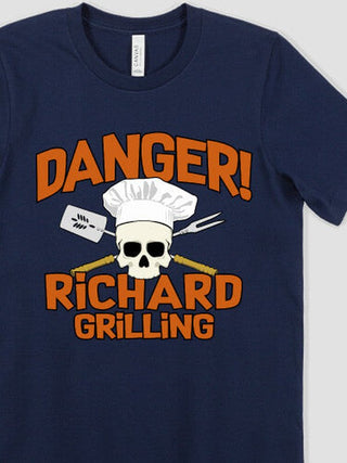 Danger Grilling : Premium Printed T-Shirts