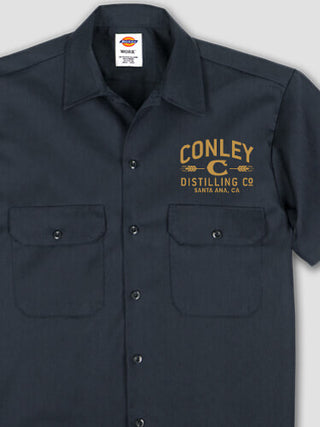 Distilling Company : Embroidered Work Shirts