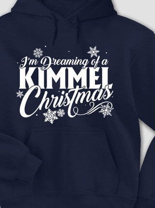 Dreaming Of Christmas : Printed Hoodies