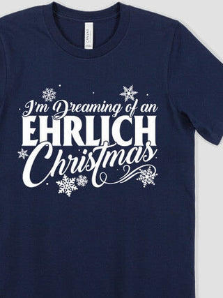 Dreaming Of Christmas : Premium Printed T-Shirts