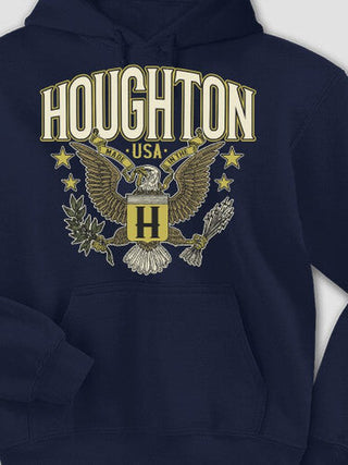 Eagle Monogram : Printed Hoodies