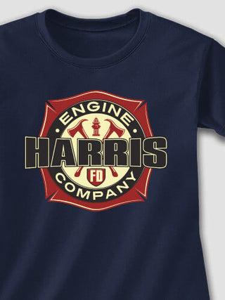 Engine Company : Adult Ladies Fitted T-Shirt