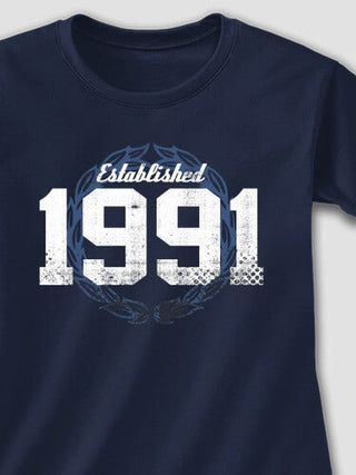 Established : Adult Ladies Fitted T-Shirt