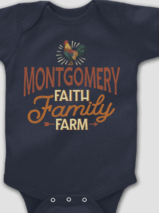 Faith Family Farm : Printed Baby Bodysuits
