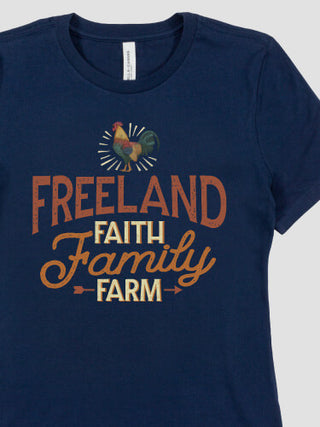 Faith Family Farm : Premium Ladies T-Shirts