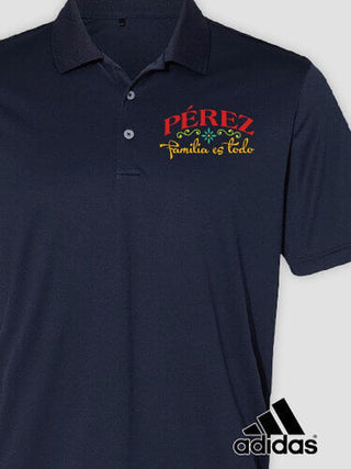 Familia es Todo : Embroidered Adidas&reg; Polo Shirts