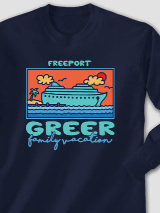 Family Fun Cruise : Printed Long Sleeves