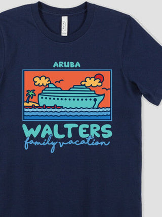 Family Fun Cruise : Premium Printed T-Shirts