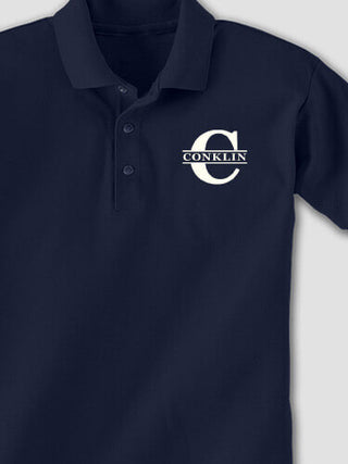 Family Monogram : Embroidered Polo Shirts