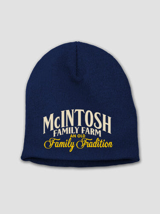 Farming Family Tradition : Embroidered Beanies