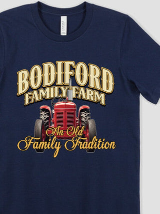 Farming Family Tradition : Premium Printed T-Shirts
