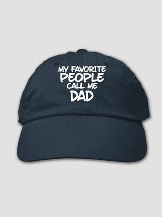 Favorite People : Embroidered Baseball Hats