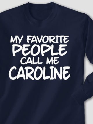 Favorite People : Printed Long Sleeves