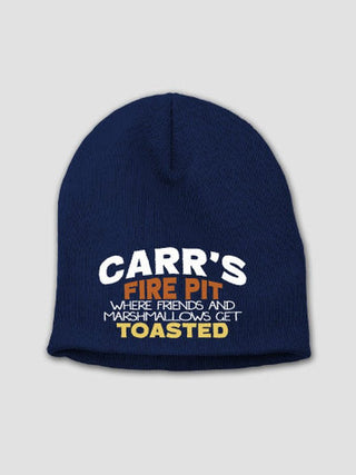 Fire Pit : Embroidered Beanies