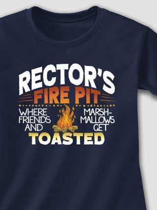 Fire Pit : Adult Ladies Fitted T-Shirt