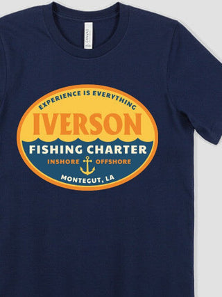 Fishing Charter : Premium Printed T-Shirts